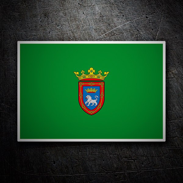 Car & Motorbike Stickers: Flag Pamplona