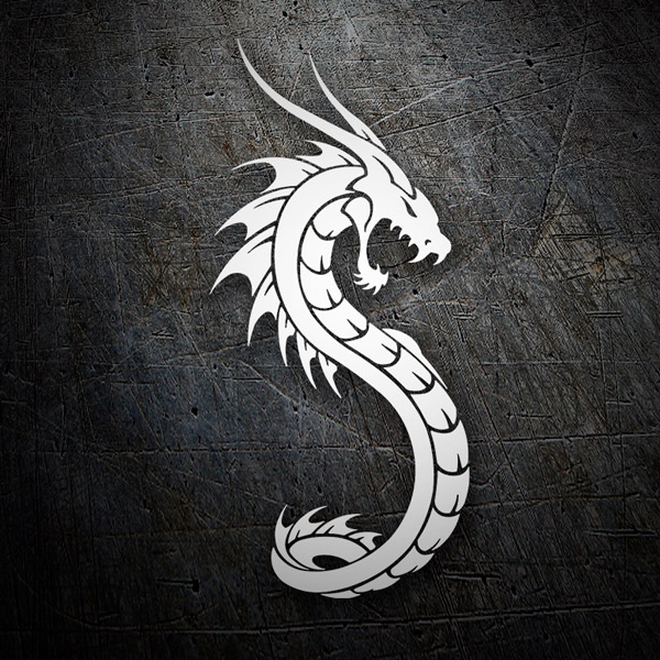 Car & Motorbike Stickers: Fantastic dragon