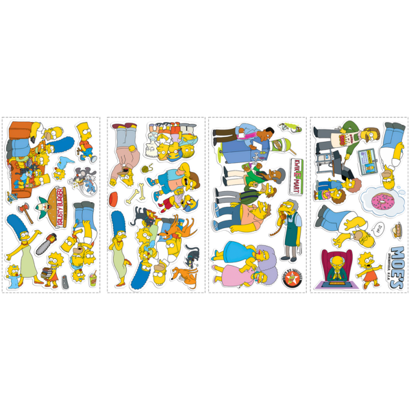 Stickers for Kids: Set 34X The Simpsons