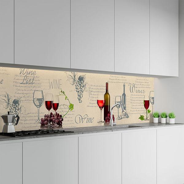 Wall Murals: Composition of a good wine