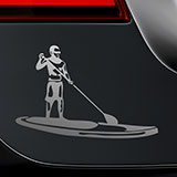 Car & Motorbike Stickers: Stand Up Paddle Surf 2