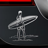 Car & Motorbike Stickers: Horizon Surf 2