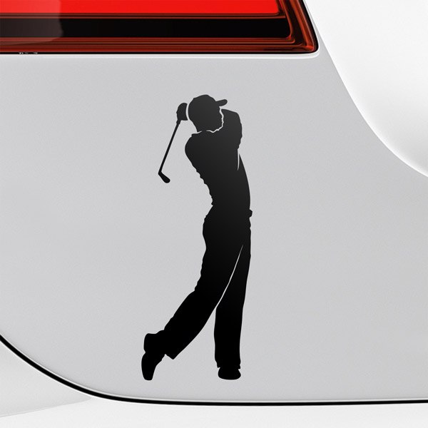 Car & Motorbike Stickers: Golf