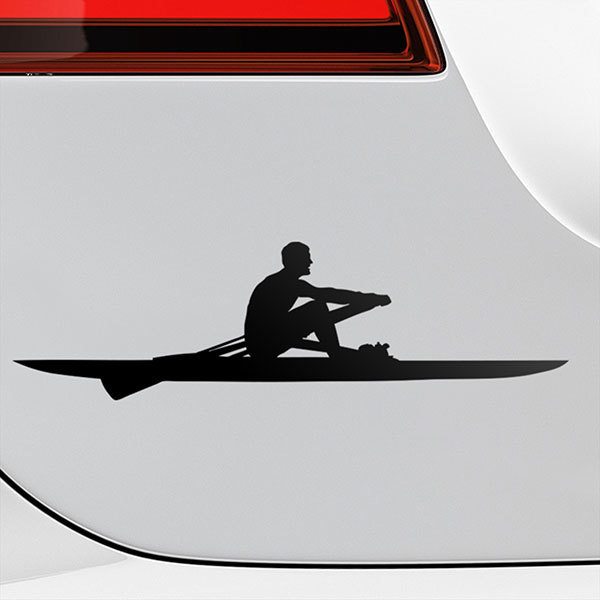 Car & Motorbike Stickers: Rowing competition