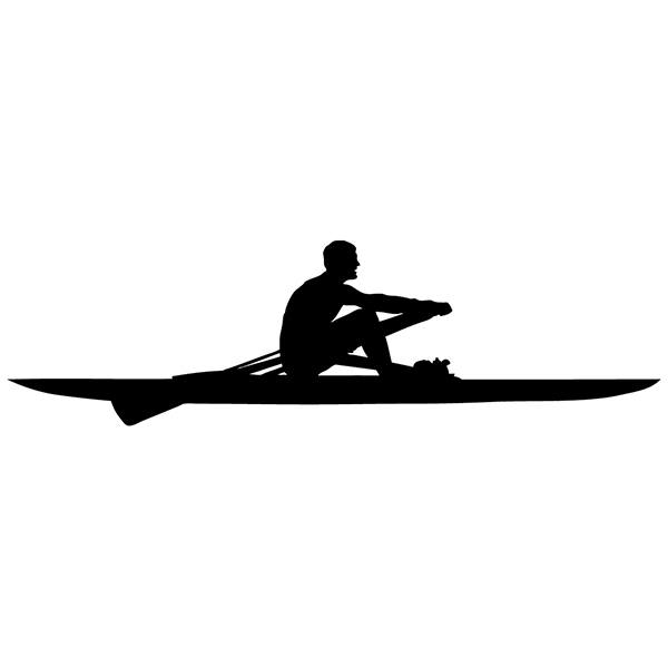Car & Motorbike Stickers: Rowing competition