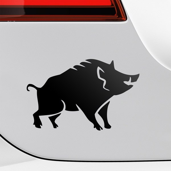 Car & Motorbike Stickers: Wild boar