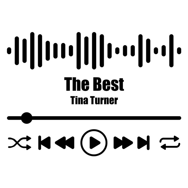 Wall Stickers: The Best - Tina Turner