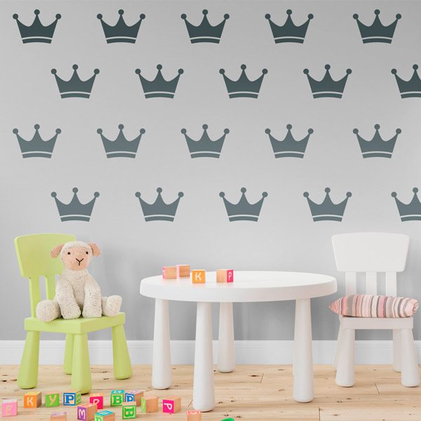 Wall Stickers: Set 16X crowns