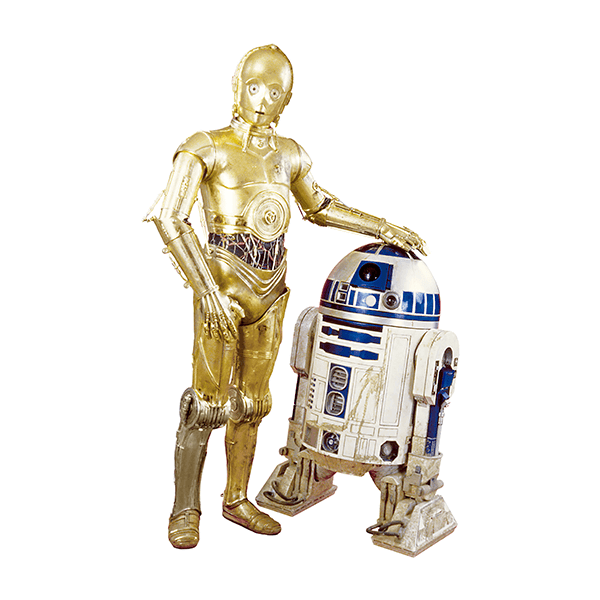 Wall Stickers: C3PO y R2D2