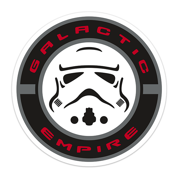 Car & Motorbike Stickers: Galactic Empire