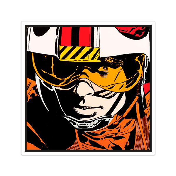 Car & Motorbike Stickers: Luke Skywalker Pilot