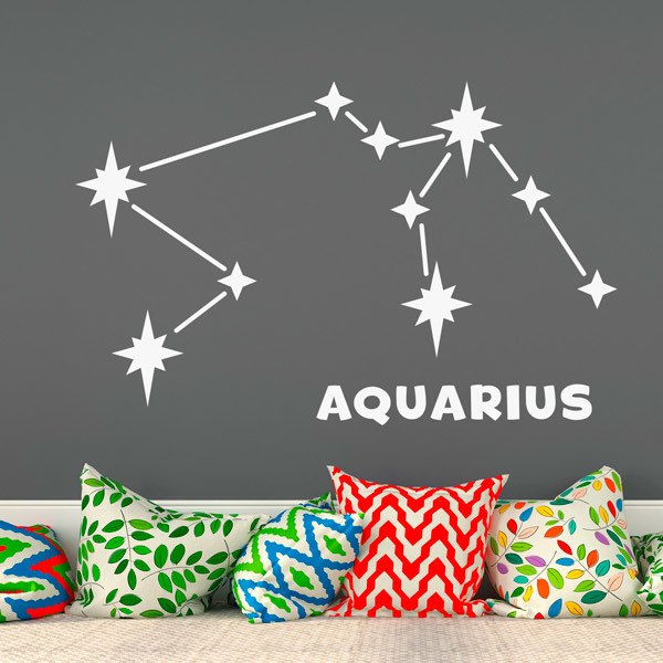 Wall Stickers: Aquarius Constellation