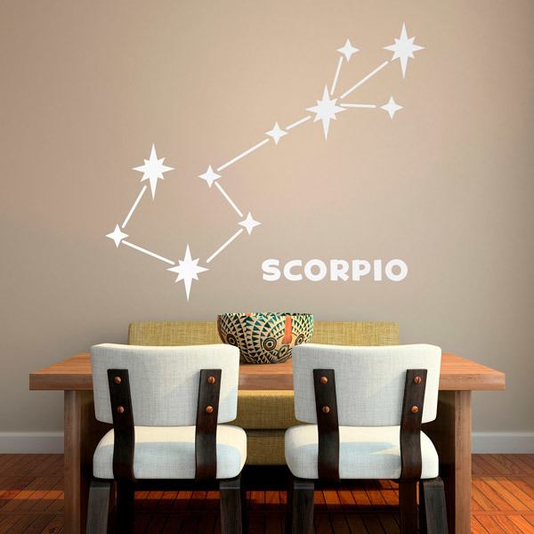 Wall Stickers: Scorpio Constellation
