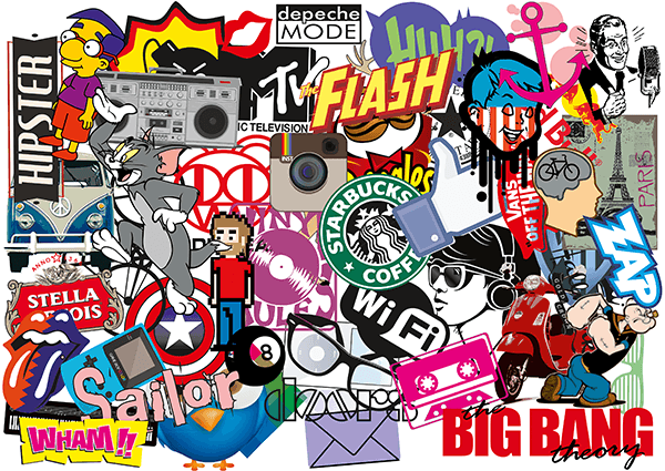 Car & Motorbike Stickers: Sticker Bomb Tv Series