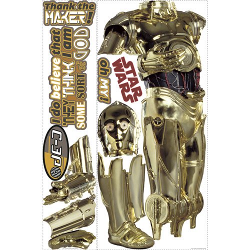 Wall Stickers: Life-size C3PO