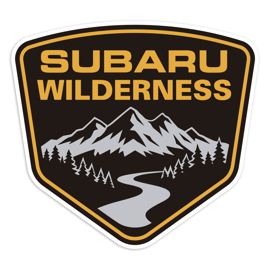 Car & Motorbike Stickers: Subaru Wilderness Mountain