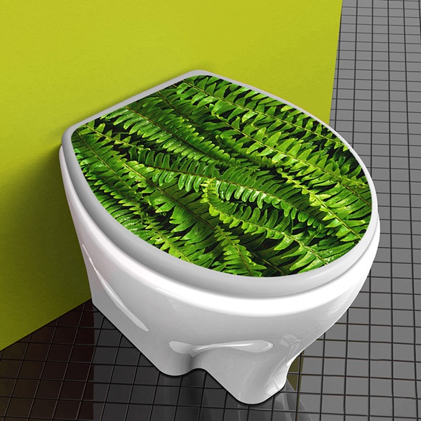 Wall Stickers: Top WC ferns
