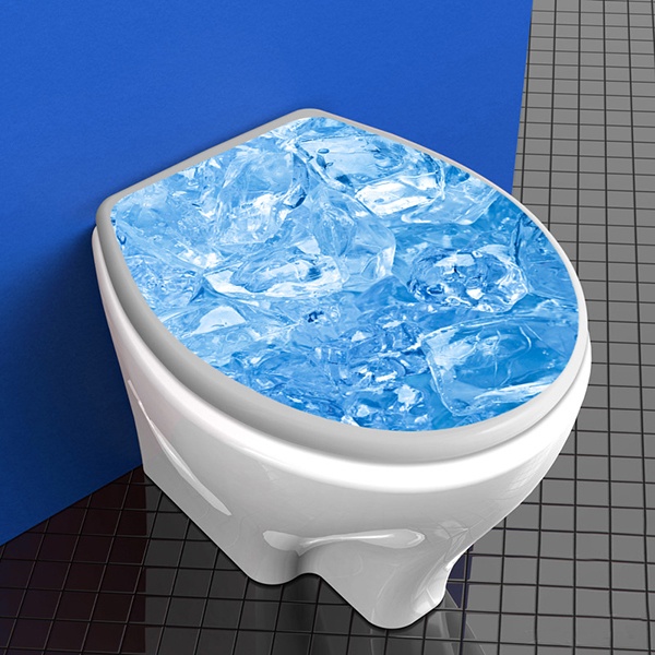 Wall Stickers: Top WC ice