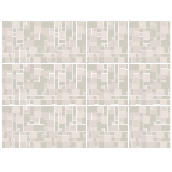 Wall Stickers: Kit 48 wall Tile stickers grey
