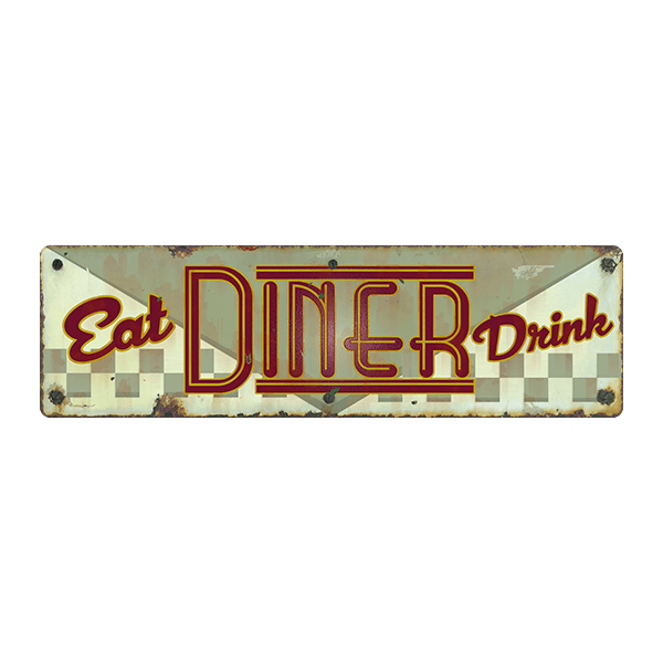 Wall Stickers: Eat Diner Drink