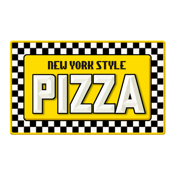 Wall Stickers: Pizza New York Style