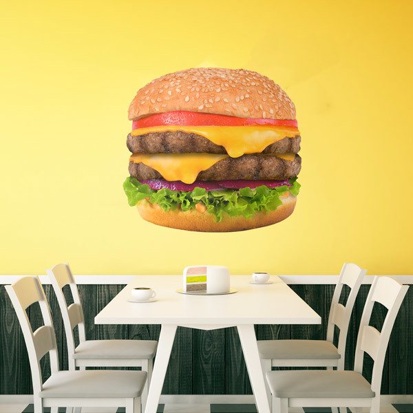 Wall Stickers: Double Burger