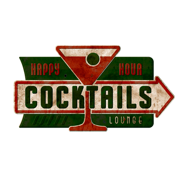 Wall Stickers: Cocktails Lounge
