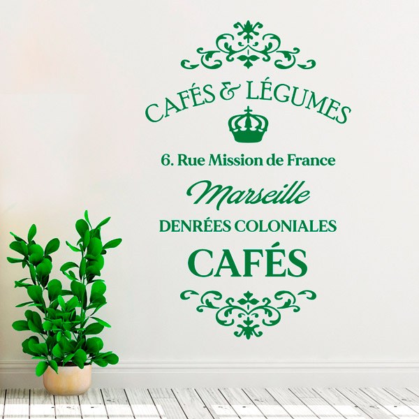 Wall Stickers: Cafés e Légumes