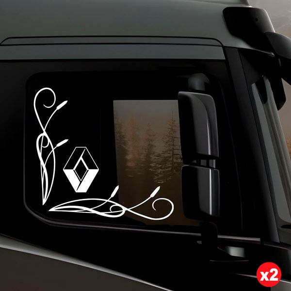 Car & Motorbike Stickers: Renault shield for truck