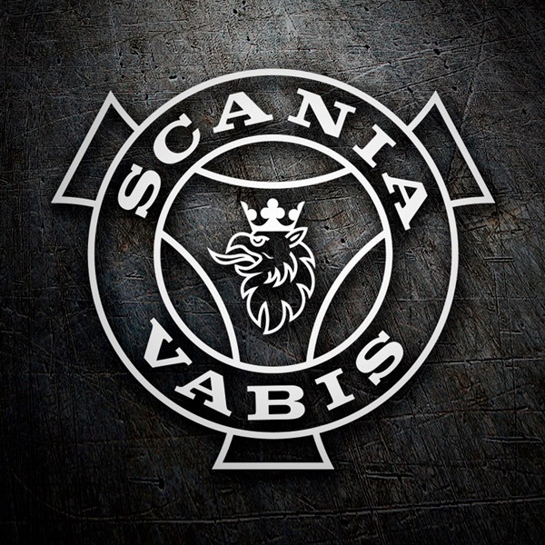 Car & Motorbike Stickers: Scania Vabis Logo