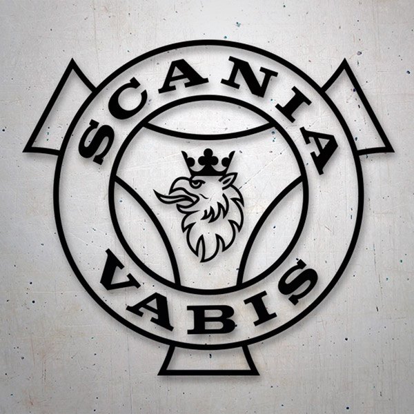 Car & Motorbike Stickers: Scania Vabis Logo