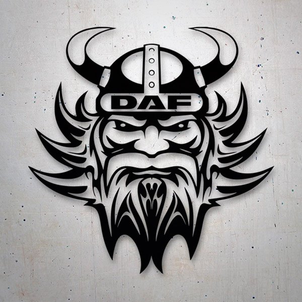Car & Motorbike Stickers: Viking Daf