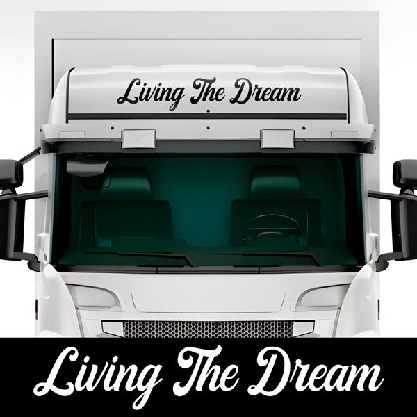 Car & Motorbike Stickers: Living the Dream