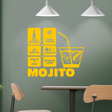 Wall Stickers: Cocktail Mojito 4