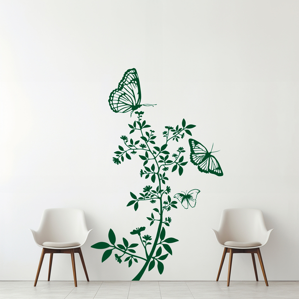Wall Stickers: Floral Atzureus