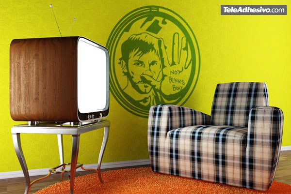 Wall Stickers: Charlie not pennys boat