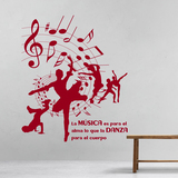 Wall Stickers: Music and dance 3