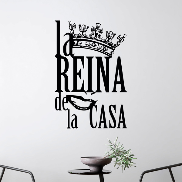 Wall Stickers: La Reina de la Casa