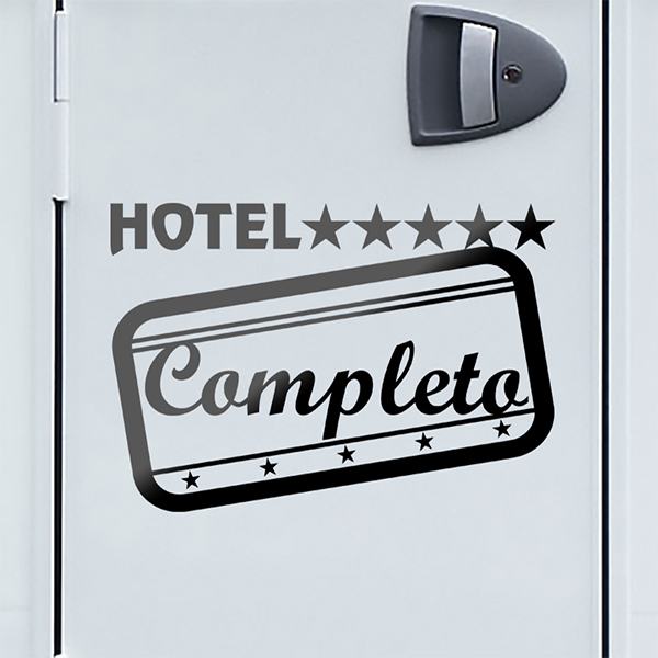 Car & Motorbike Stickers: Hotel Completo 01