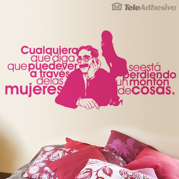 Wall Stickers: Groucho Women