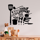 Wall Stickers: Kitchen languages 3