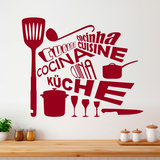 Wall Stickers: Kitchen languages 4