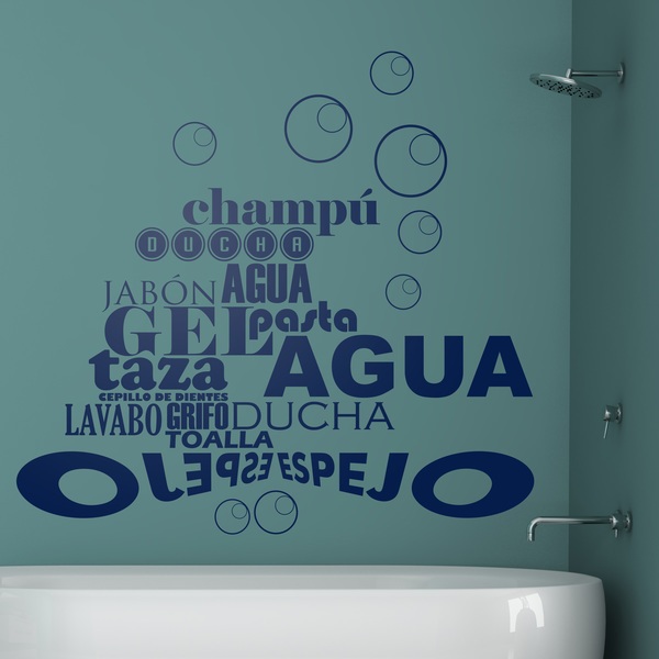 Wall Stickers: In the Bathroom