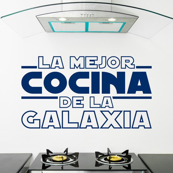 Wall Stickers: The Best Kitchen in the Galaxy in Spanish