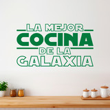 Wall Stickers: The Best Kitchen in the Galaxy in Spanish 3