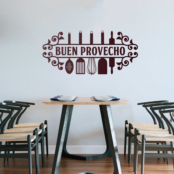 Wall Stickers: Enjoy Your Meal in Spanish