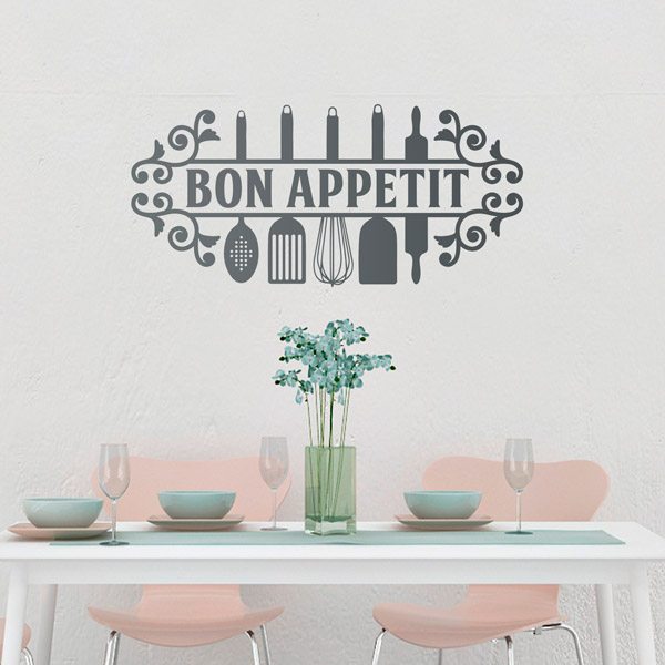 Wall Stickers: Enjoy Your Meal in French