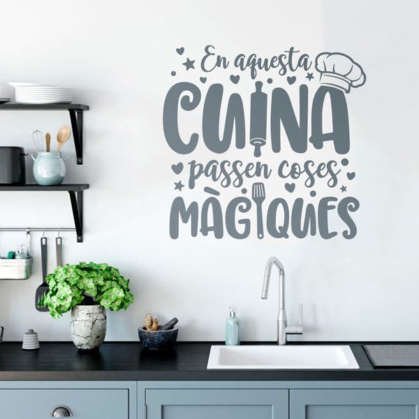 Wall Stickers: Magic Kitchen in Catalan