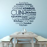 Wall Stickers: Cuisine Languages in Catalan 2