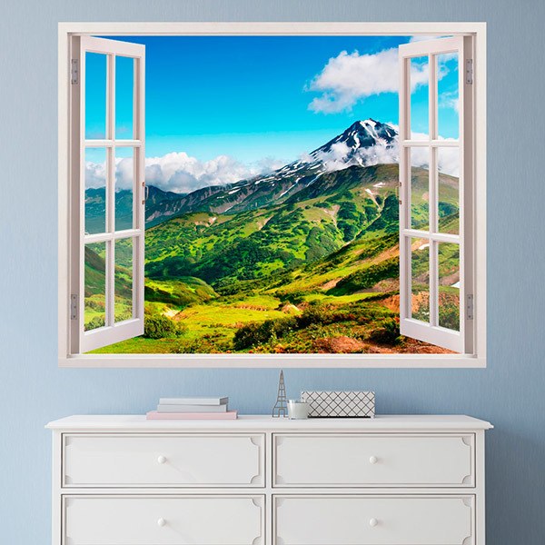 Wall Stickers: Mountains and valleys